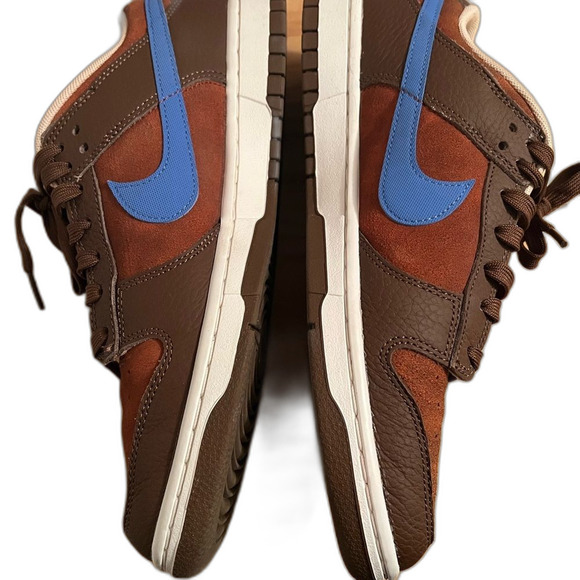 NEW Nike Dunk Low Retro PRM Cacao Wow / Comet Blue - Picture 5 of 6